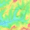 Magny-Lormes topographic map, elevation, terrain