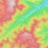 Saint-Julien-Vocance topographic map, elevation, terrain