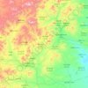 巴林右旗 topographic map, elevation, terrain