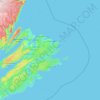 Cape Breton Regional Municipality topographic map, elevation, terrain