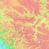 Kargil Tehsil topographic map, elevation, terrain