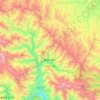 腊子口镇 topographic map, elevation, terrain