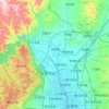 尖草坪区 topographic map, elevation, terrain