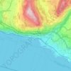 Chardonne topographic map, elevation, terrain