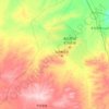 白音朝克图镇 topographic map, elevation, terrain