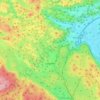 Logatec topographic map, elevation, terrain