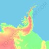 Territorio Chileno Antártico topographic map, elevation, terrain