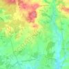 Vasselay topographic map, elevation, terrain