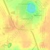 Slavgorod topographic map, elevation, terrain