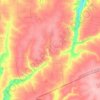 Михайловское сельское поселение topographic map, elevation, terrain