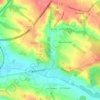 Beaupuy topographic map, elevation, terrain