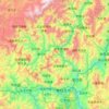 盐边县 topographic map, elevation, terrain