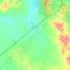 Uranquinty topographic map, elevation, terrain