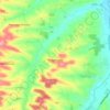 Roquelaure topographic map, elevation, terrain