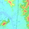 向家镇 topographic map, elevation, terrain