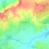 Maulden topographic map, elevation, terrain