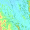 六塘镇 topographic map, elevation, terrain