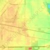 Cortland topographic map, elevation, terrain