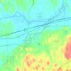 Town of Brutus topographic map, elevation, terrain