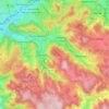 Le Barba topographic map, elevation, terrain