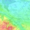 Bartenshagen-Parkentin topographic map, elevation, terrain