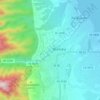 Wailuku topographic map, elevation, terrain