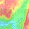 Clarksburg topographic map, elevation, terrain