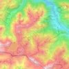 Vandans topographic map, elevation, terrain