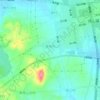 黄埠村 topographic map, elevation, terrain