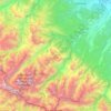 Rajon Tscherekski topographic map, elevation, terrain