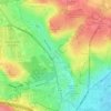 Nord (Holland) topographic map, elevation, terrain