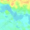 Tippecanoe Lake topographic map, elevation, terrain