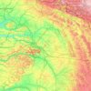 L'Aisne topographic map, elevation, terrain