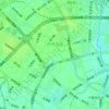 抚琴街道 topographic map, elevation, terrain