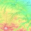 Зольский район topographic map, elevation, terrain