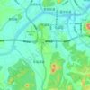 阳湖镇 topographic map, elevation, terrain