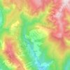 Méailles topographic map, elevation, terrain