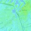 Dunkerque-Sud topographic map, elevation, terrain
