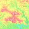 Portel topographic map, elevation, terrain