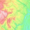 San Carlos topographic map, elevation, terrain