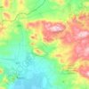 Municipal Unit of Mykines topographic map, elevation, terrain
