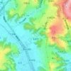 玉里町 topographic map, elevation, terrain