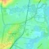 Warwick Farm topographic map, elevation, terrain