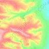 Садовское сельское поселение topographic map, elevation, terrain
