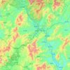 邵武市 topographic map, elevation, terrain