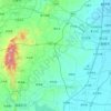 复兴区 topographic map, elevation, terrain