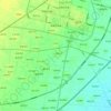 南城区街道 topographic map, elevation, terrain