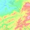 凉水河子镇 topographic map, elevation, terrain