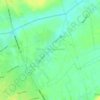 Talinoc i Muhaxherëve topographic map, elevation, terrain