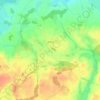 Boddin topographic map, elevation, terrain